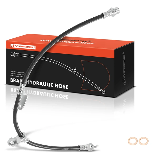 Front Passenger Brake Hydraulic Hose for 2012-2017 Toyota Prius V