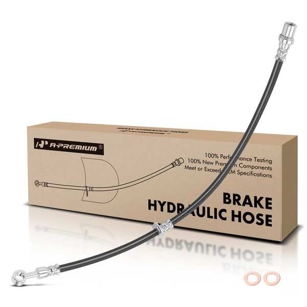 Front Driver Brake Hydraulic Hose for 2002-2016 Subaru Impreza