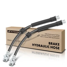 2 Pcs Rear Inner Brake Hydraulic Hose