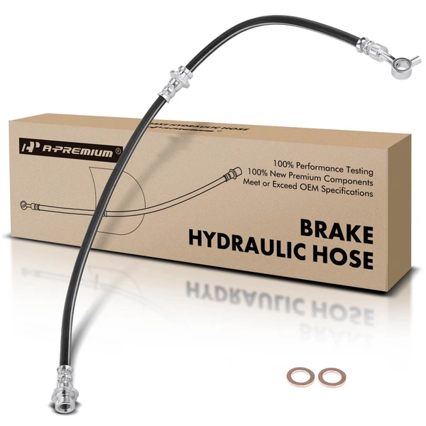 Front Driver Brake Hydraulic Hose for 2008-2014 Nissan Rogue