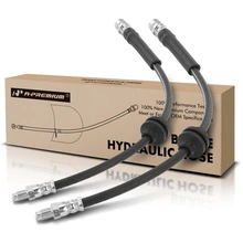 2 Pcs Rear Brake Hydraulic Hose for 2005-2011 Volvo V50