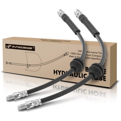 2 Pcs Rear Brake Hydraulic Hose
