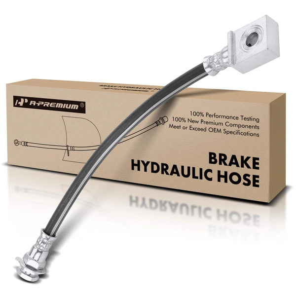 Rear Driver Brake Hydraulic Hose for 1999 Ford E-450 Econoline Super Duty