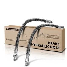 2 Pcs Rear Brake Hydraulic Hose for 2008-2014 Mercedes-Benz CL63 AMG