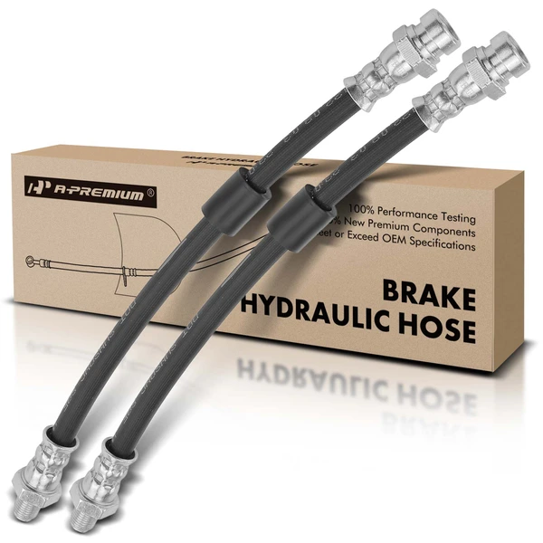 2 Pcs Rear Outer Brake Hydraulic Hose for Mitsubishi Lancer Outlander Sport