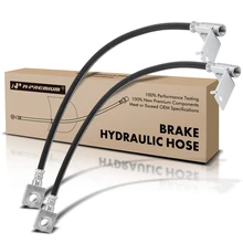 2 Pcs Rear Brake Hydraulic Hose for 1997 1999-2001 Plymouth Prowler