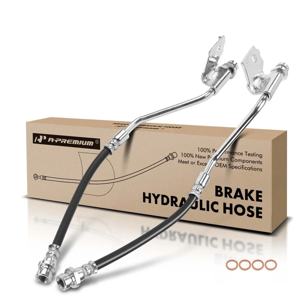 2 Pcs Rear Inner Brake Hydraulic Hose for Kia Forte 2010-2013 Forte5