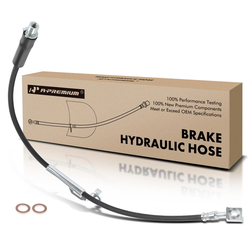 Front Driver Brake Hydraulic Hose for Cadillac CTS 2008-2011 AWD 3.0L