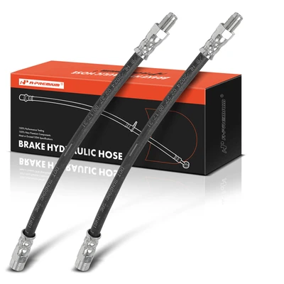 2 Pcs Rear Brake Hydraulic Hose