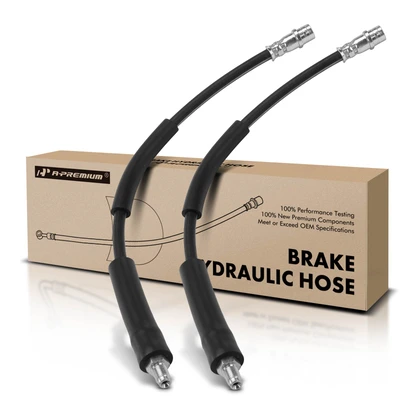 2 Pcs Front Brake Hydraulic Hose