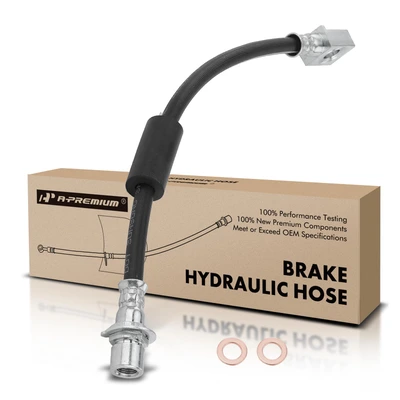 Rear Driver Outer Brake Hydraulic Hose for 2011-2017 GMC Sierra 2500 HD