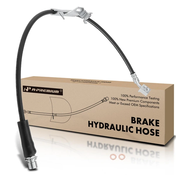 Front Driver Brake Hydraulic Hose for Cadillac CTS 2012-2013 V6 3.0L 3.6L AWD