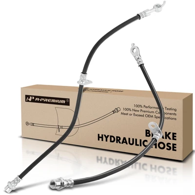 2 Pcs Front Brake Hydraulic Hose