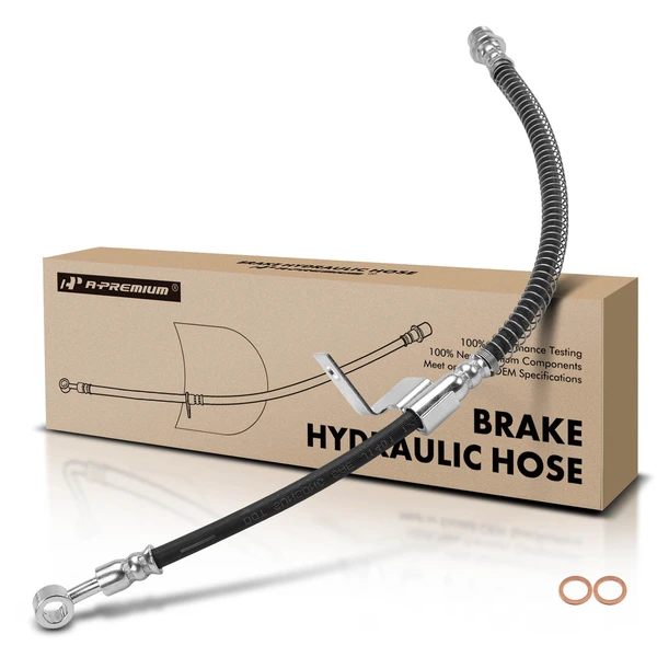 Front Passenger Brake Hydraulic Hose for 2001-2006 Hyundai Elantra