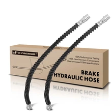 2 Pcs Rear Brake Hydraulic Hose for 2003-2006 2008-2018 Porsche Cayenne