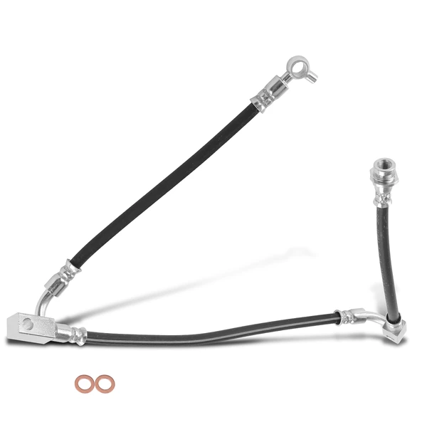 Front Passenger Brake Hydraulic Hose for INFINITI G35 2004-2006 V6 3.5L AWD