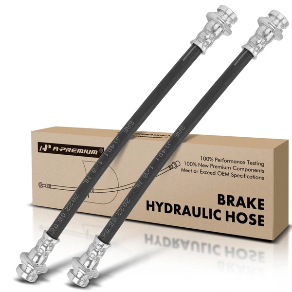 2 Pcs Rear Brake Hydraulic Hose for Suzuki Aerio 2002-2007 Esteem 1995-2002