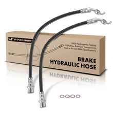 2 Pcs Front Brake Hydraulic Hose