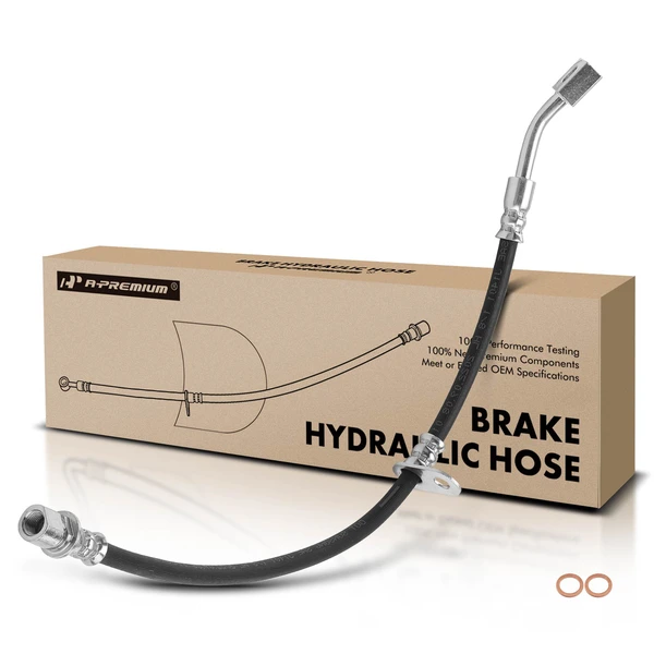 Front Driver Brake Hydraulic Hose for 2010-2015 Chevrolet Camaro