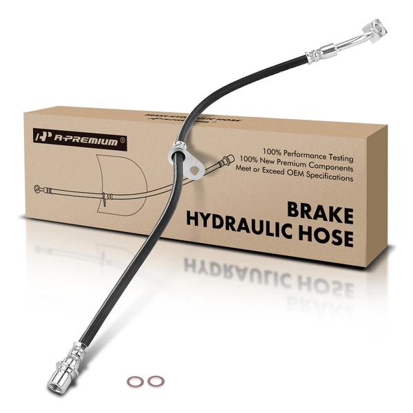 Front Driver Brake Hydraulic Hose for 2010-2015 Chevrolet Camaro