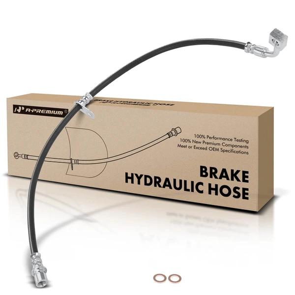 Rear Driver or Passenger Brake Hydraulic Hose for Chevy Camaro 2010-2015 V6 3.6L