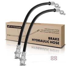 2 Pcs Rear Brake Hydraulic Hose for 2008-2014 Lexus IS F