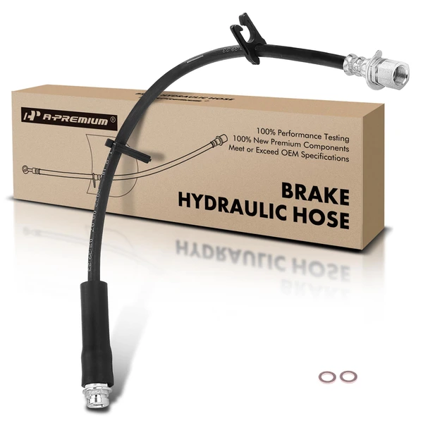 Rear Left Inner Brake Hydraulic Hose for Ford Ranger 2010-2011 L4 2.3L V6 4.0L