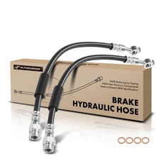 2 Pcs Rear Brake Hydraulic Hose