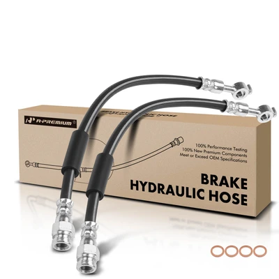 2 Pcs Rear Brake Hydraulic Hose