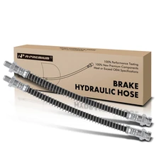 2 Pcs Rear Brake Hydraulic Hose for 2004-2006 Kia Amanti