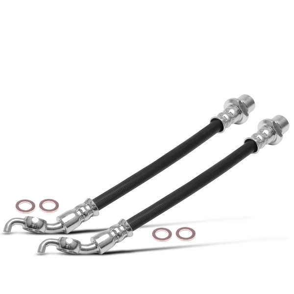 2 Pcs Rear Outer Brake Hydraulic Hose for Toyota Prius Mirai Scion xB