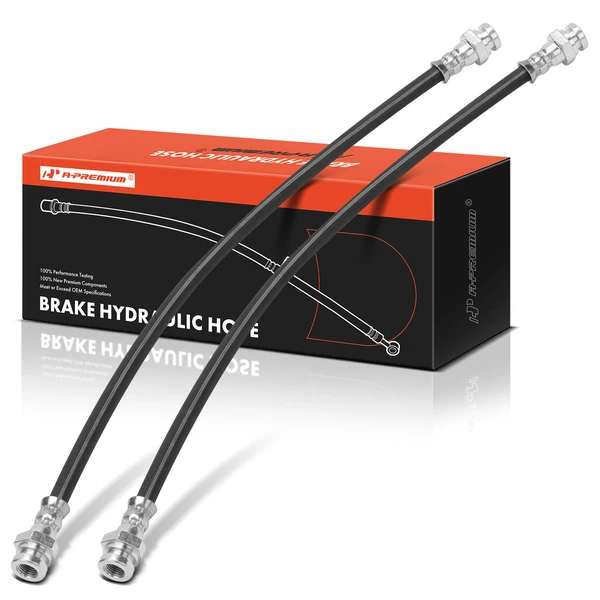 2 Pcs Rear Brake Hydraulic Hose for 2011-2015 Isuzu Reach