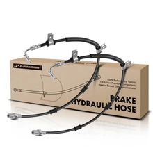 2 Pcs Front Brake Hydraulic Hose