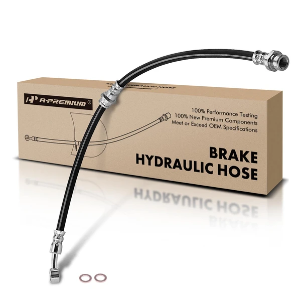 Front Passenger Brake Hydraulic Hose for 2001-2006 Hyundai Santa Fe