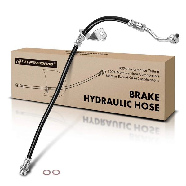 Front Passenger Brake Hydraulic Hose for 2010-2018 Hyundai Tucson