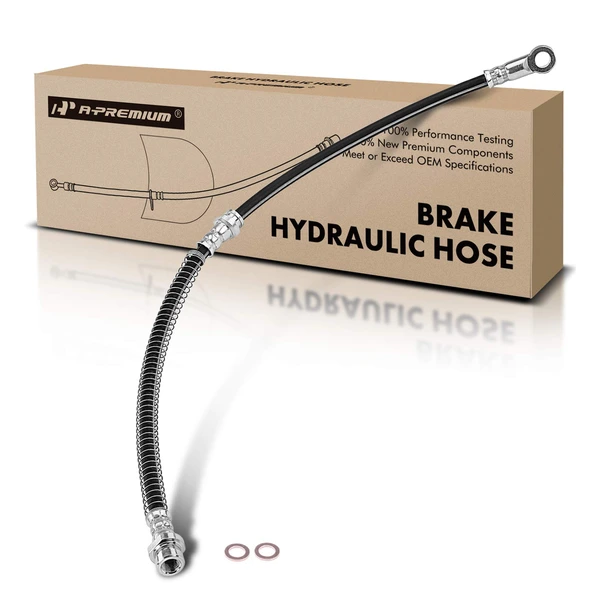 Front Brake Hydraulic Hose for Mitsubishi Lancer 2002-2006 L4 2.0L 2.4L