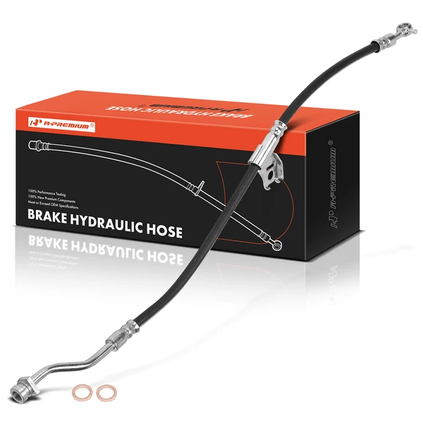 Front Passenger Brake Hydraulic Hose for 2011 Hyundai Equus