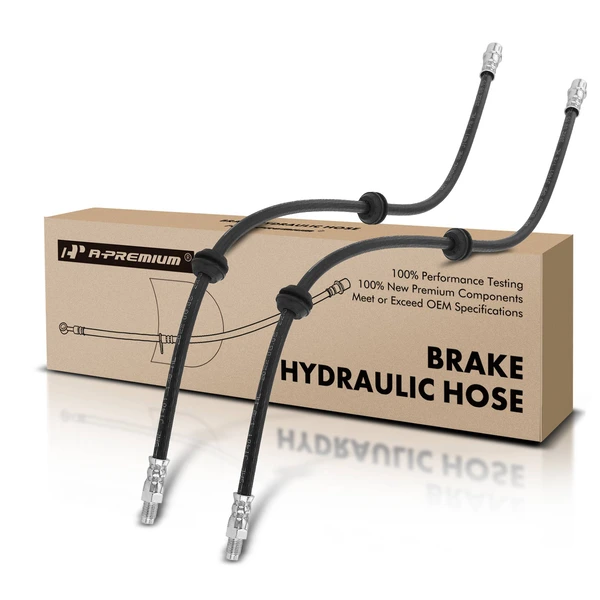 2 Pcs Rear Brake Hydraulic Hose for 2016-2017 2019 Mercedes-Benz GLE400