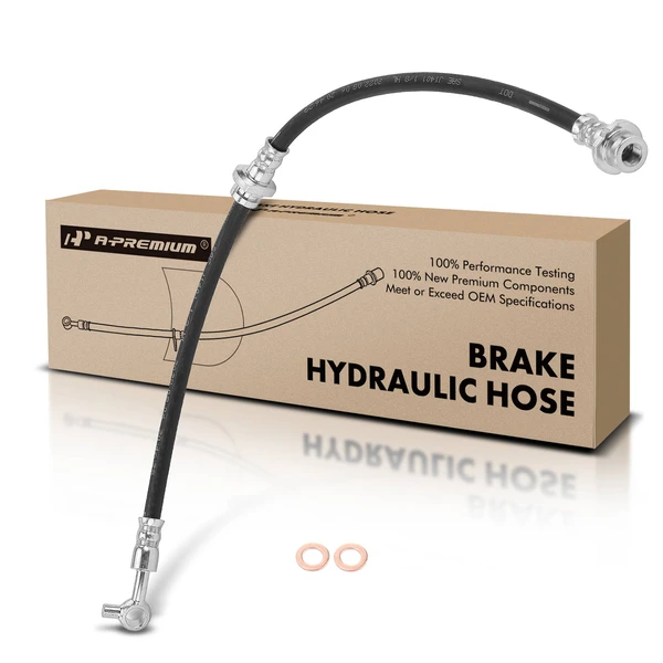 Front Passenger Brake Hydraulic Hose for 2009-2014 Nissan Maxima