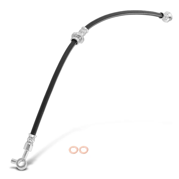 Front Driver Brake Hydraulic Hose for Nissan Maxima 2009-2014 V6 3.5L Petrol