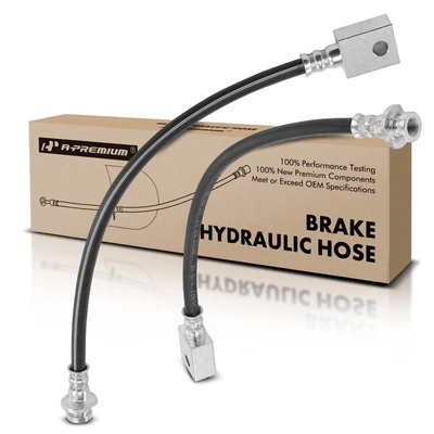 2 Pcs Rear Brake Hydraulic Hose