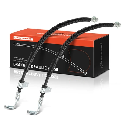 2 Pcs Rear Brake Hydraulic Hose
