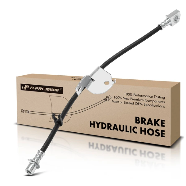 1x New Front Right Passenger Side Brake Hydraulic Hose for Ford F-150 2010 2011 Exc. SVT