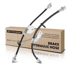 2 Pcs Front Brake Hydraulic Hose for 2010-2011 Ford F-150