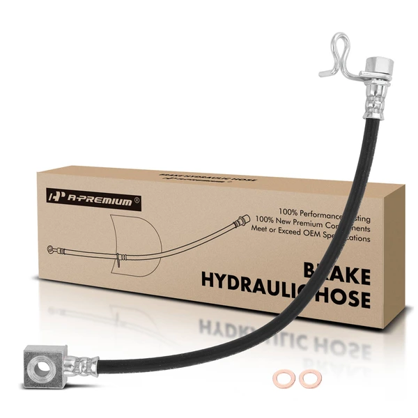 Rear Left Outer Brake Hydraulic Hose for 2009-2011 Ford F-150