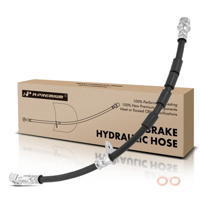 Front Driver Brake Hydraulic Hose for 2011-2013 Ford Fiesta