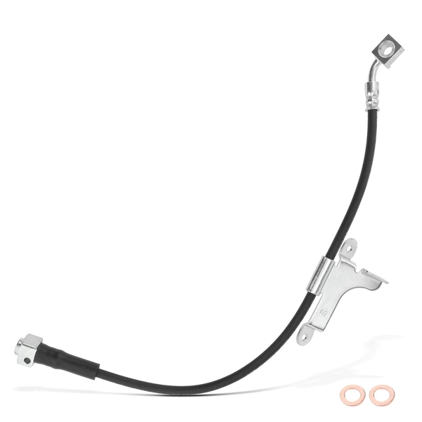 Front Passenger Brake Hydraulic Hose for Chevy Trailblazer Buick Rainier GMC Saab