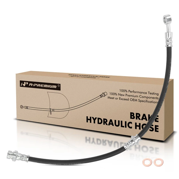 Rear Passenger Brake Hydraulic Hose for Hyundai Elantra 96-00 Tiburon 97-01