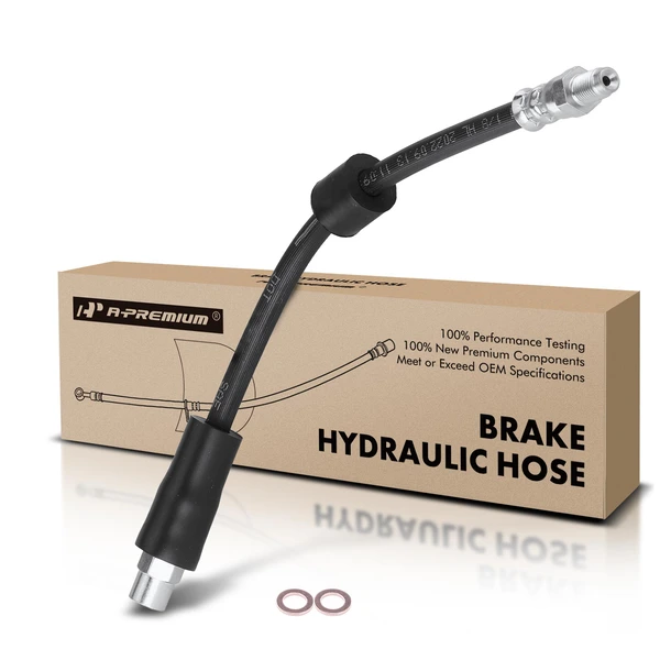 Rear Left or Right Outer Brake Hydraulic Hose for 2001-2003 BMW 525i