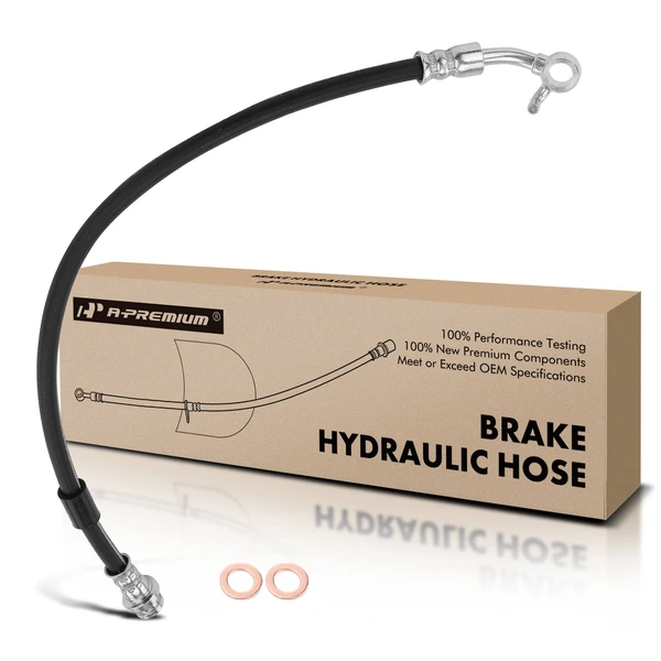 Rear Passenger Brake Hydraulic Hose for 2011-2015 Lincoln MKX